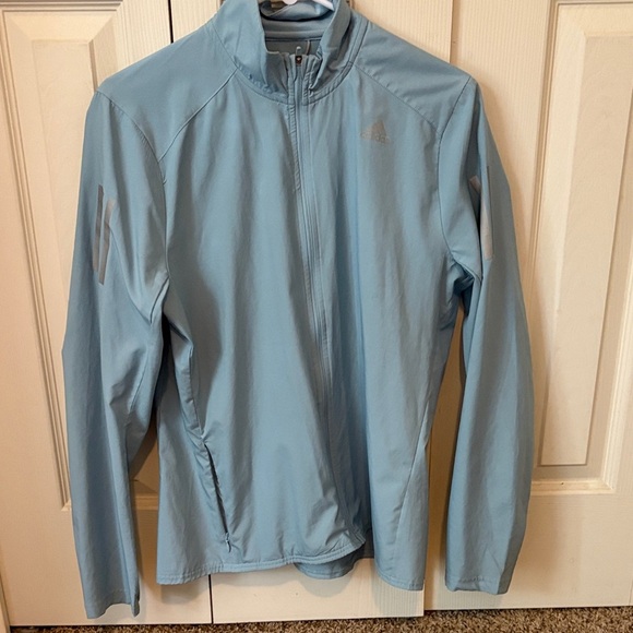 Adidas Sky Blue Performance Jacket - Picture 1 of 10